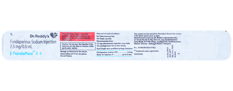 Fondared 2.5mg Injection image