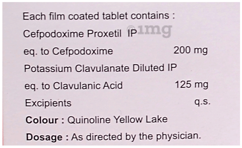 Sagipod-CV 200 Tablet image Sagipod-CV 200 Tablet image