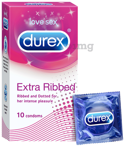Durex Extra Ribbed Condom image