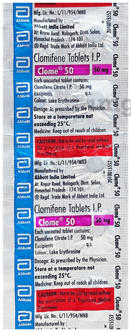 Clome 50 Tablet image