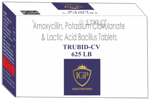 Trubid-CV 625 LB Tablet