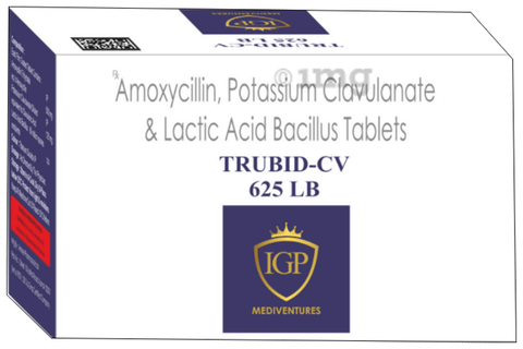 Trubid-CV 625 LB Tablet image
