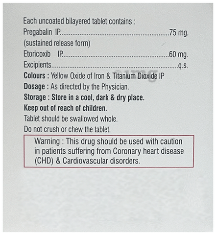 Coxitor-PG 60/75 Tablet SR image