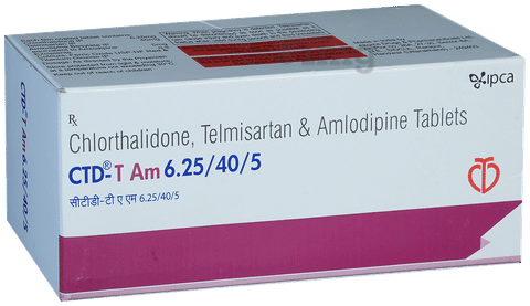 CTD-T AM 6.25/40/5 Tablet