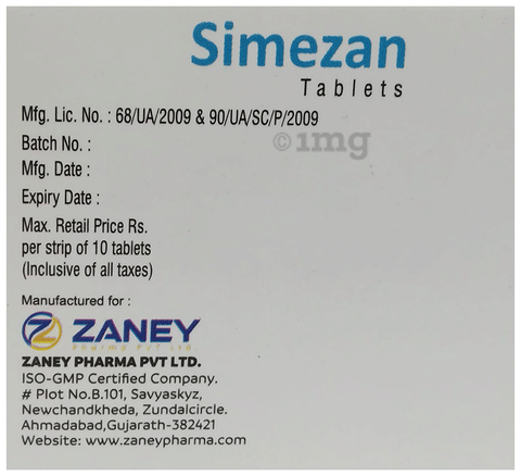 Simezan Tablet SR image