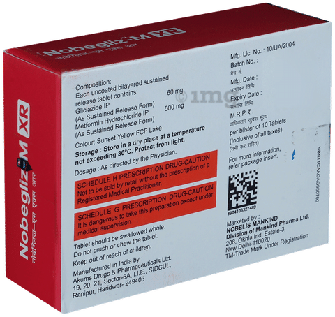 Nobegliz-M XR Tablet image Nobegliz-M XR Tablet image