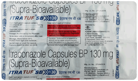 Itratuf SB 130mg Capsule image