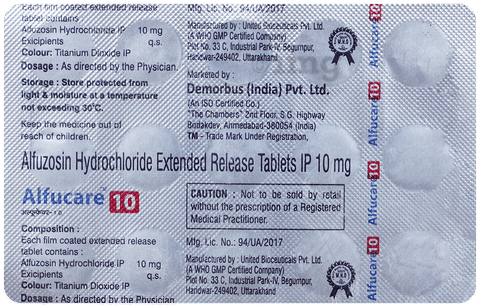 Alfucare 10 Tablet ER image