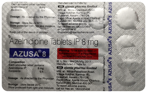 Azusa 8mg Tablet image Azusa 8mg Tablet image