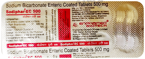 Sodiphar-EC 500 Tablet image Sodiphar-EC 500 Tablet image