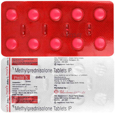 Prelid 8mg Tablet image Prelid 8mg Tablet image