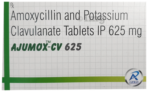 Ajumox-CV 625 Tablet image