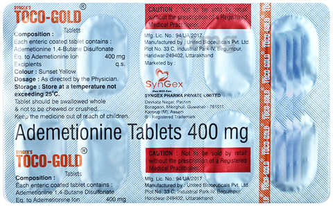 Toco-Gold Tablet image