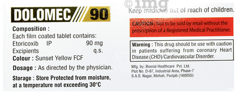 Dolomec 90 Tablet