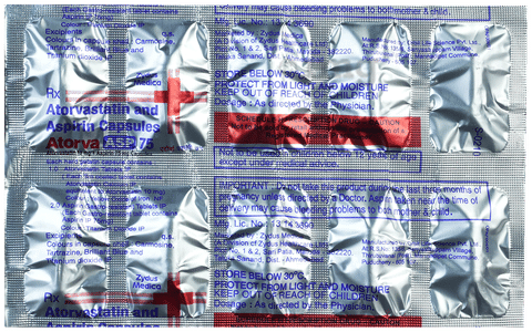 Atorva Asp 75 Capsule image