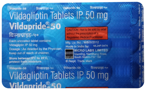 विल्डाप्राइड 50 टैबलेट image