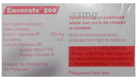 Encorate 500 Tablet image Encorate 500 Tablet image