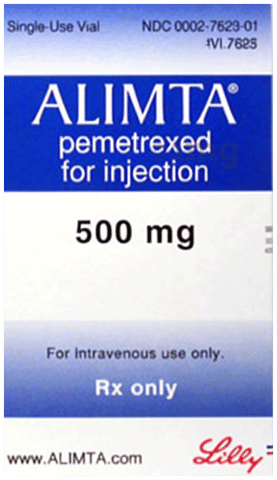 Alimta 500mg Injection image Alimta 500mg Injection image