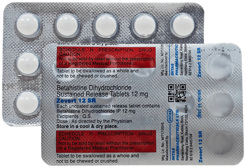 Zevert 12 SR Tablet image