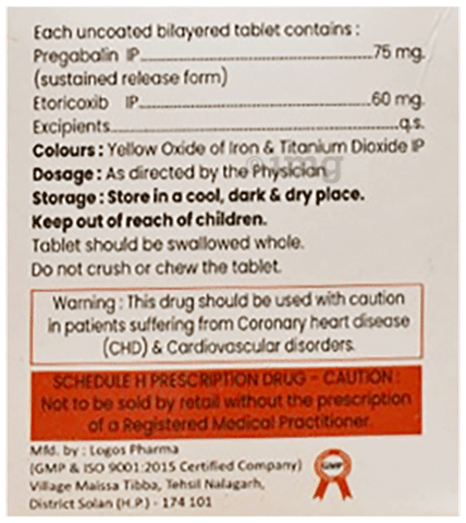 Nivoxia-PG Tablet SR