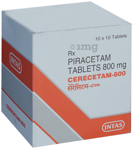 Cerecetam 800 Tablet image
