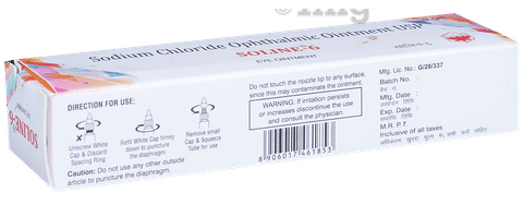 Soline 6 Eye Ointment image