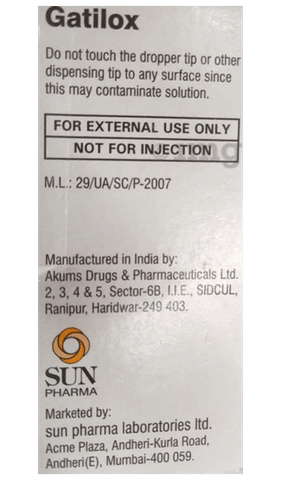 Gatilox Eye Drops image