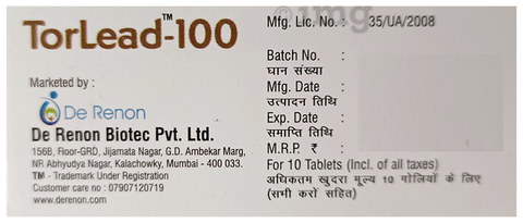 Torlead 100 Tablet