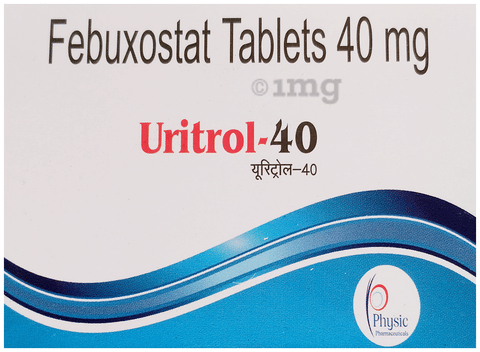 यूरिट्रोल 40 टैबलेट image