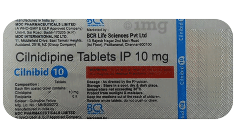 Cilnibid 10 Tablet image Cilnibid 10 Tablet image