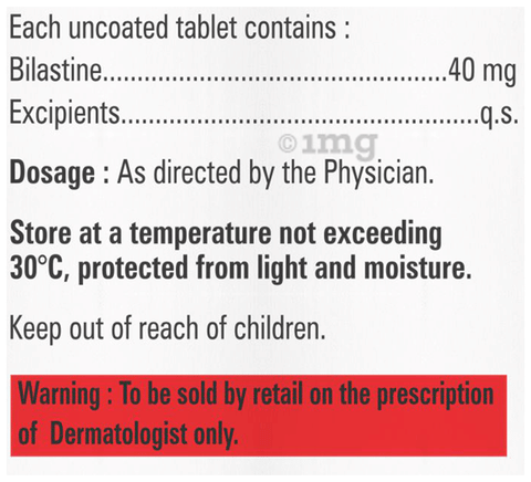 Bilavil 40 Tablet image