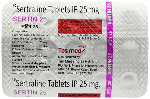 Sertin 25 Tablet image