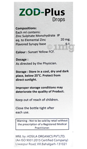 Zod-Plus Oral Drops image