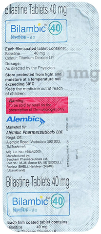 Bilambic 40mg Tablet image Bilambic 40mg Tablet image
