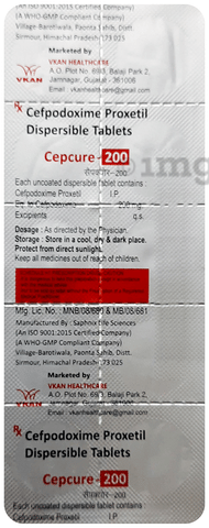 Cepcure 200 Tablet DT image