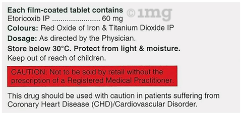 Etozox 60mg Tablet image