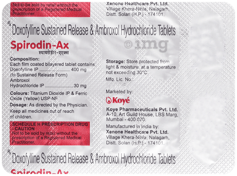 Spirodin-AX Tablet image