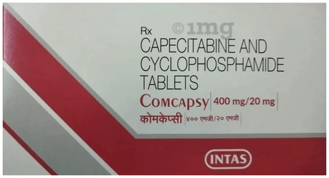 कॉमकैप्सी 400mg/20mg टैबलेट image कॉमकैप्सी 400mg/20mg टैबलेट image