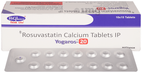 Yogaros 20 Tablet image