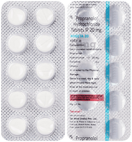 Mibeta 20mg Tablet image Mibeta 20mg Tablet image