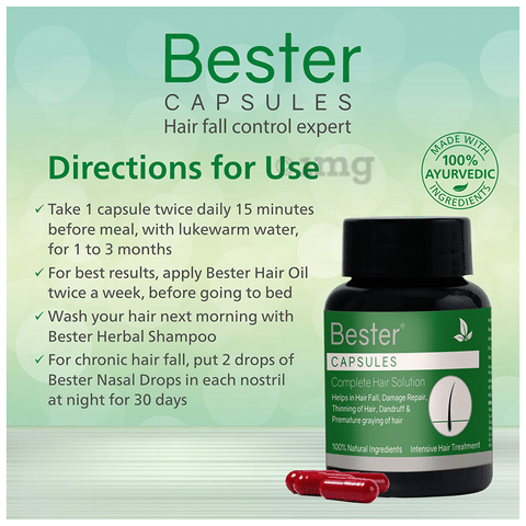 Bester Capsule (60 Each): Buy combo pack of 3 bottles at best ...