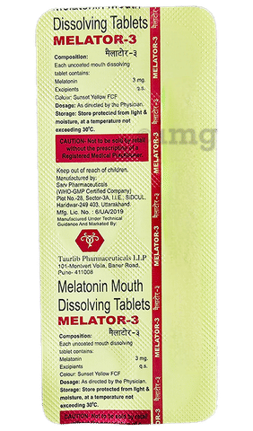 Melator 3 Tablet MD image