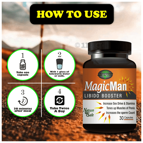 Sabates Magic Man Libido Booster Capsule image Sabates Magic Man Libido Booster Capsule image