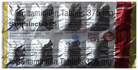 Sultalact 375mg Tablet