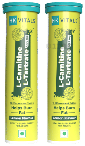 HK Vitals L-Carnitine L-Tartrate 1200mg Effervescent Tablet Lemon: Buy  bottle of 30.0 Effervescent Tablet at best price in India