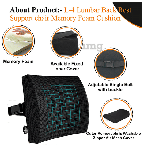 Office Chair Upper Back Support For Car ERGO Neck Rest Pillow For