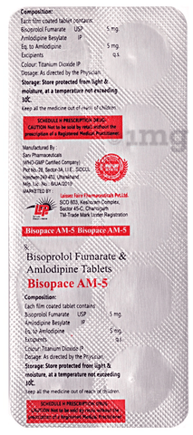 Bisopace AM 5 Tablet image Bisopace AM 5 Tablet image