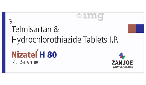 Nizatel H 80 Tablet image