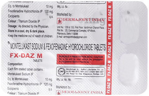 FX Daz M 10mg/120mg Tablet