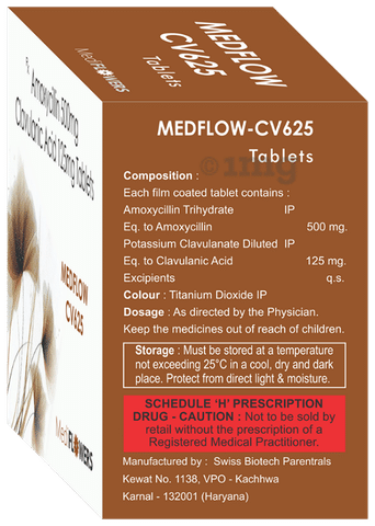 Medflow-CV 625 Tablet